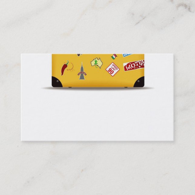 travel business cards (Front)