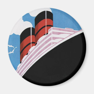 Travel by CA and Union Lines Magnet