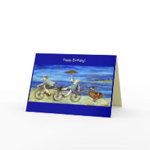 Travel by Tandem Bicycle Birthday