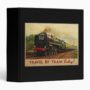 Travel By Train Binder