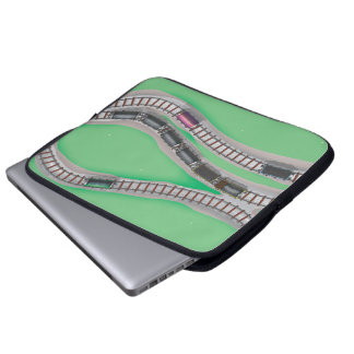 Travel By Train Laptop Sleeve