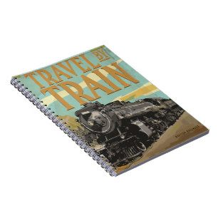 Travel By Train Notebook