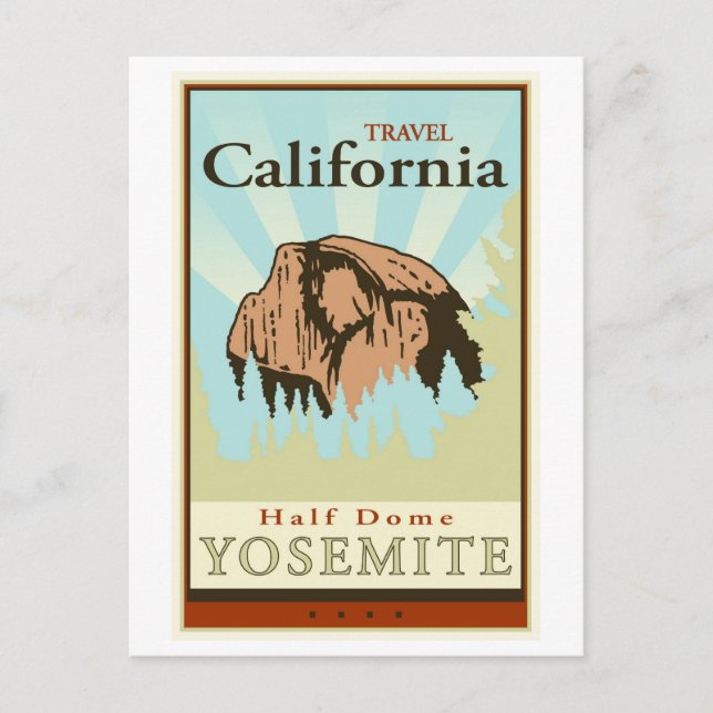 Travel California Postcard (Front)