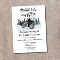 Travel Classic Motorbike Rolling 50th Birthday