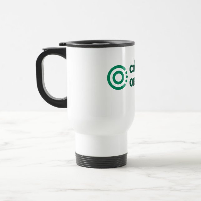 Travel Coffee Mug (Left)