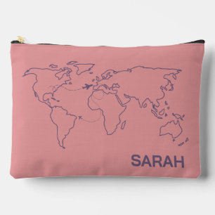 Travel Document & iPad Organizer Accessory Pouch