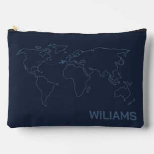 Travel Document & iPad Organizer Accessory Pouch