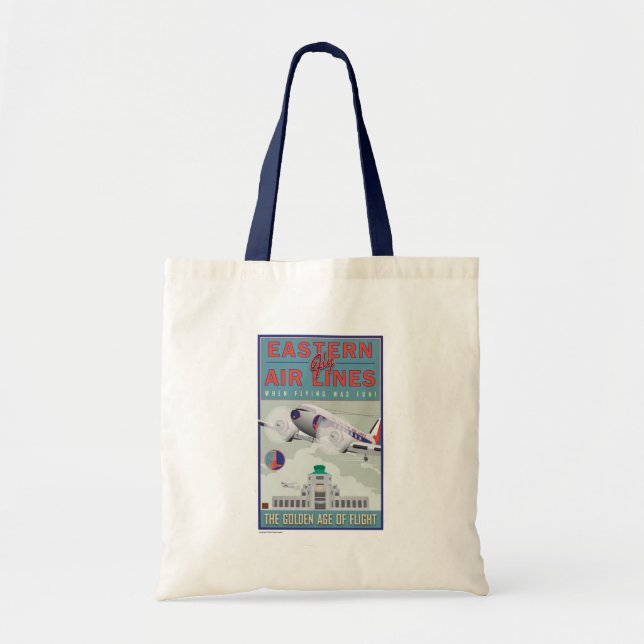 TRAVEL-Eastern Air Line Tote Bag (Front)