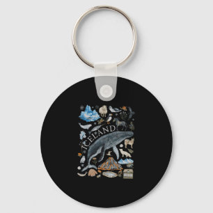 Travel Europe Iceland Reykjavik Family Vacation So Keychain