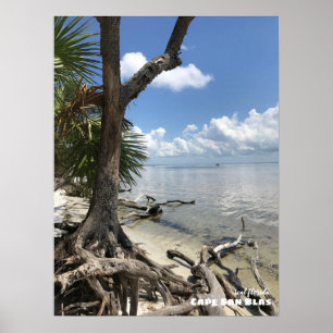 Travel Florida - Cape San Blas Beach Poster