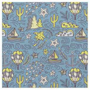 Travel Fun Fabric