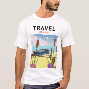 Travel go by Rail T-Shirt