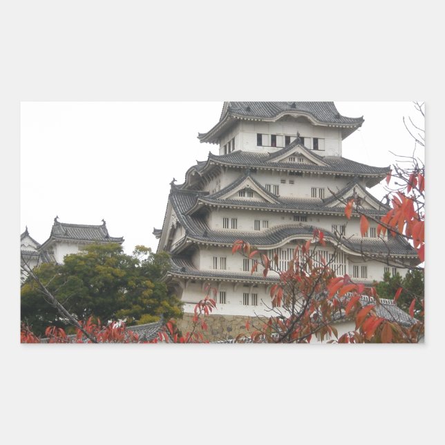 Travel Himeji Castle Sticker (Front)