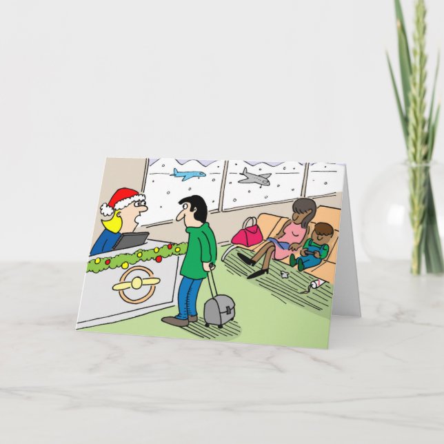 Travel Holiday Greeting Card (Front)