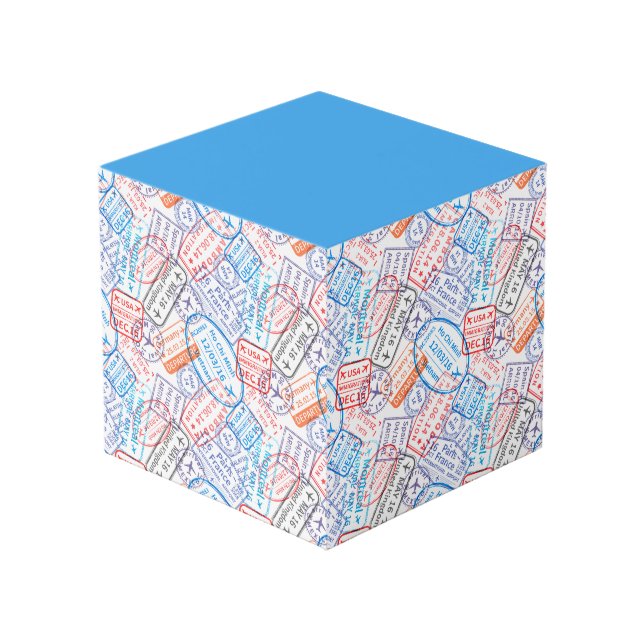 Travel icon cube (Back Angled)