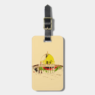 Travel in Style: Dome of the Rock Luggage Tag