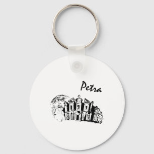 Travel Jordan Amman Petra Dead Sea Family Vacation Keychain