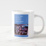 Travel Light-Quote © Peggy Kopman-Owens Large Coffee Mug<br><div class="desc">Travel Light-Quote © Peggy Kopman-Owens</div>