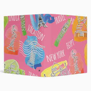 Travel Locations Pattern Binder