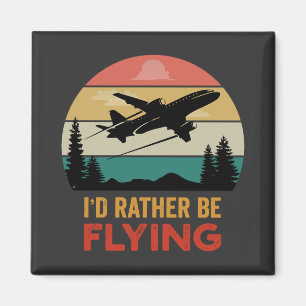 Travel Lover Airplane Adventure Magnet