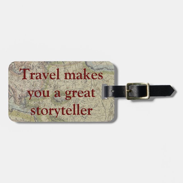 Travel - luggage tag (Front Horizontal)