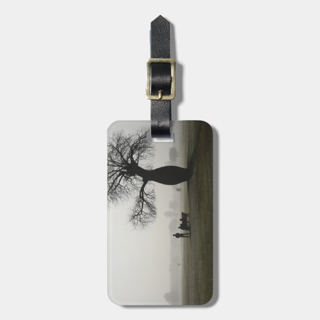 Travel Luggage Tree Luggage Tag (Front Vertical)