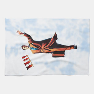 Travel Man Kitchen Towel