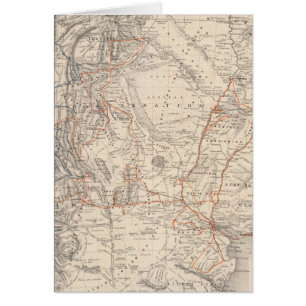Travel Map of Dr V Martin de Moussy