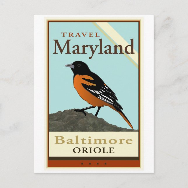 Travel Maryland Postcard (Front)