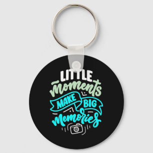 Travel Memories Photographer Keychain
