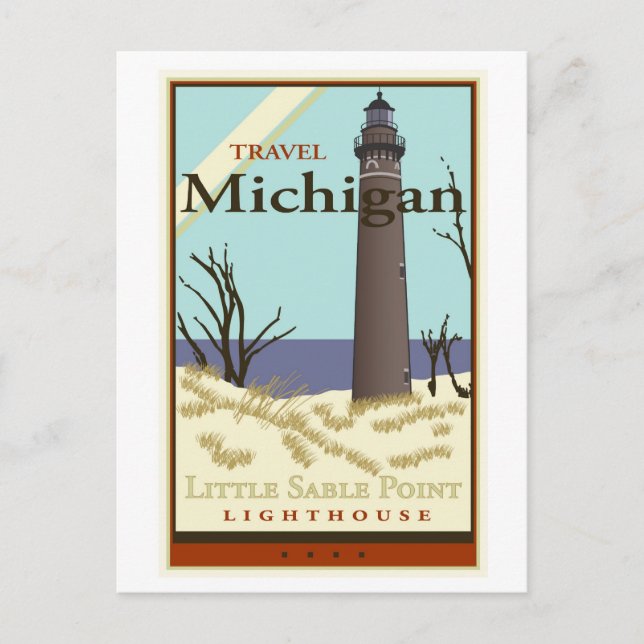 Travel Michigan Postcard (Front)
