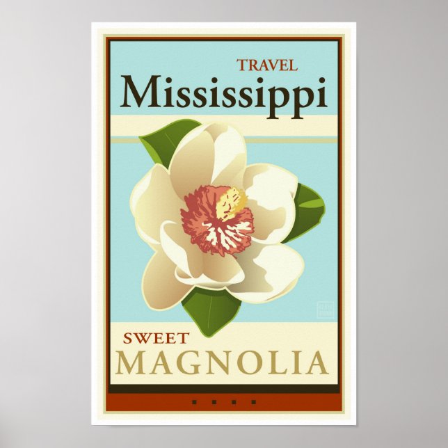 Travel Mississippi Poster (Front)