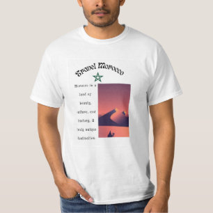 Travel Morocco  T-Shirt