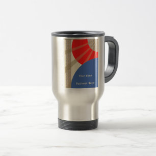 Travel Mug Abstract Design