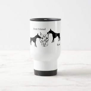 Travel Mug :Man's Best Friend