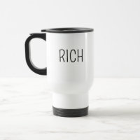Travel Mug Personalize with Handle Custom Coach G