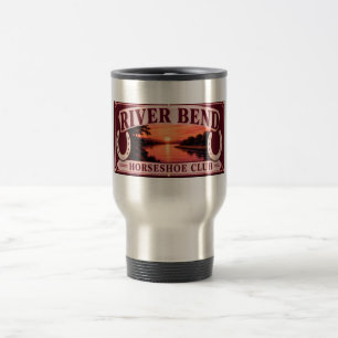 Travel Mug RiverBend HorseShoe Club