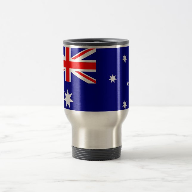 Travel Mug with Flag of Australia (Center)