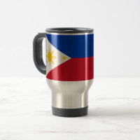 Travel Mug with Flag of Philippines