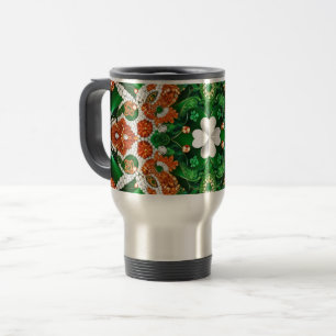 Travel Mug with Ireland Colours Design