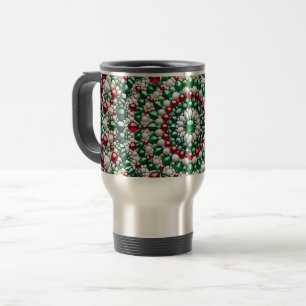 Travel Mug with Italian Colours Design