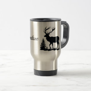 Travel Mug-Yellowstone Elk Mug