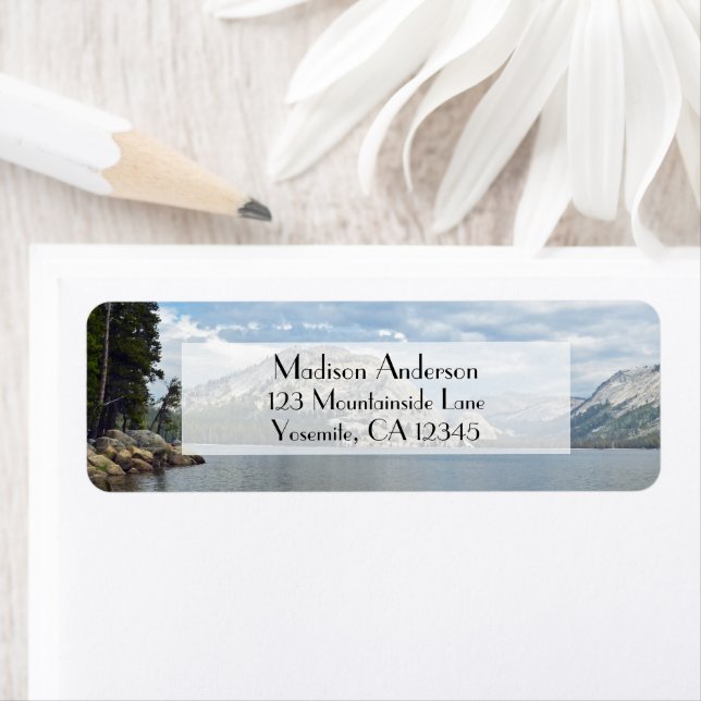 Travel National park Yosemite Adresse de retour (En situation)