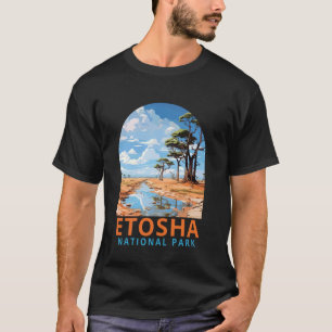 Travel Nature Lover Exploring Etosha National Park T-Shirt