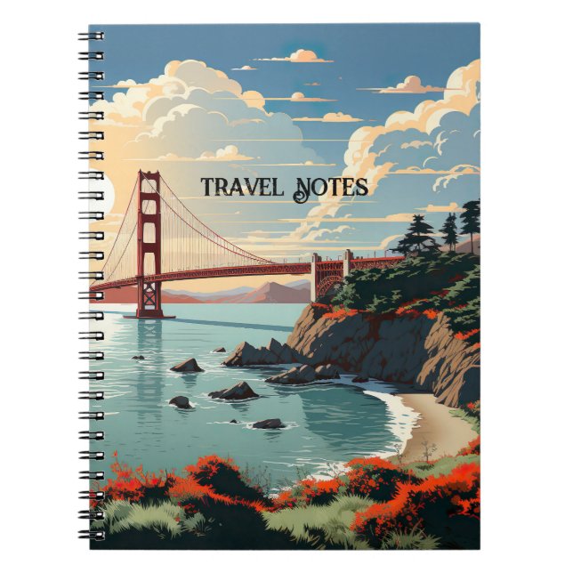Travel Notes Journal San Francisco (Front)