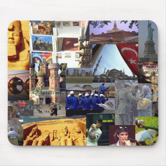 Travel Notes Mouse Pad (Front)