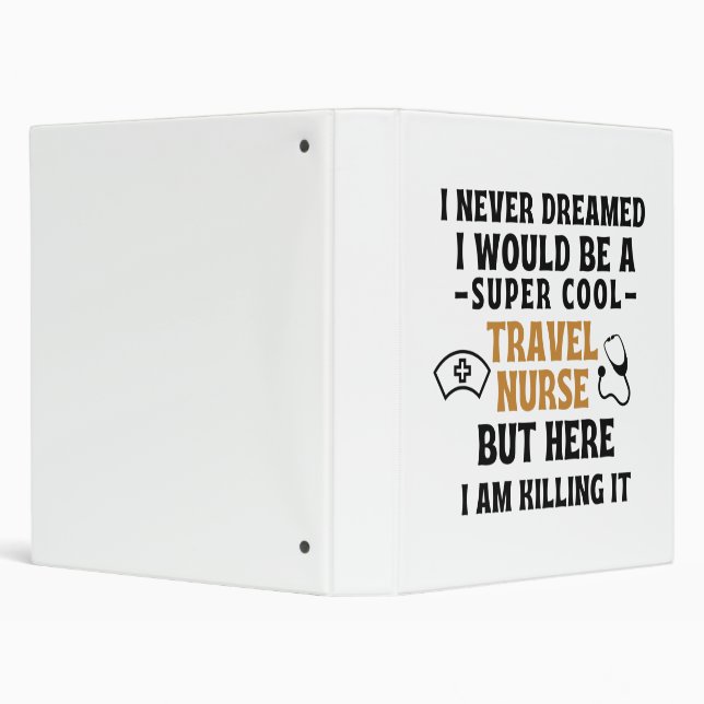 TRAVEL NURSE BINDER (Background)