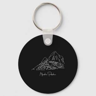 Travel Peru Lima Machu Picchu Cusco Family Vacatio Keychain