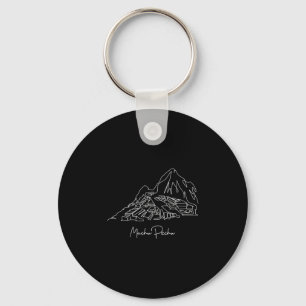 Travel Peru Lima Machu Picchu Cusco Family Vacatio Keychain
