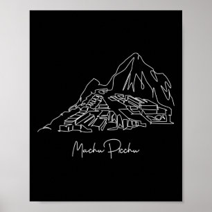 Travel Peru Lima Machu Picchu Cusco Family Vacatio Poster